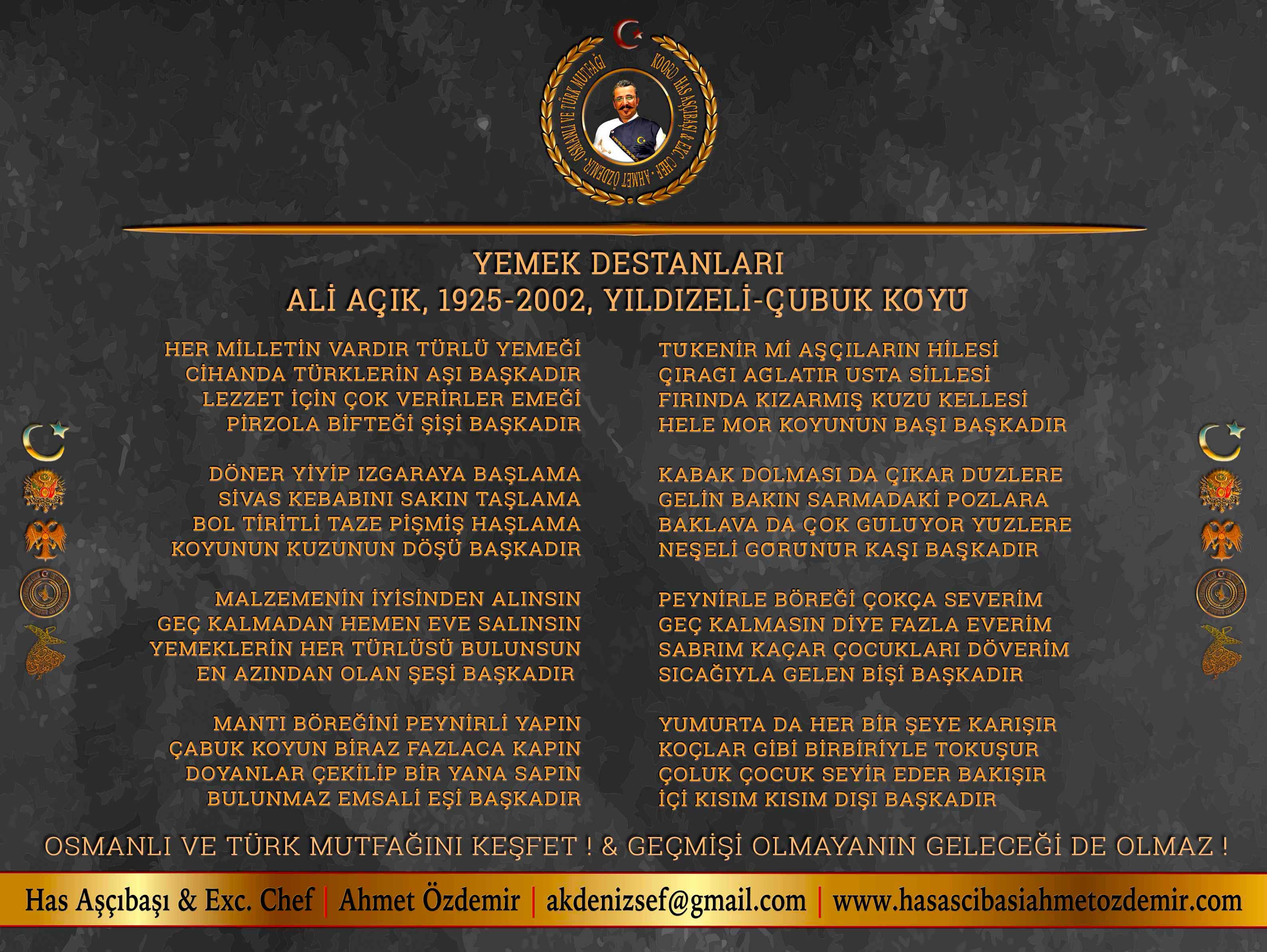 ornek turk sefi-osmanli mutfagi-danismanlik
